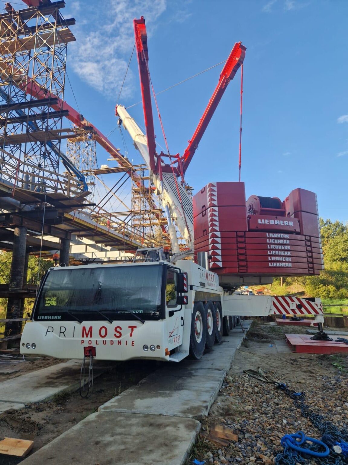 ŻURAW SAMOCHODOWY LIEBHERR LTM 1500-8.1