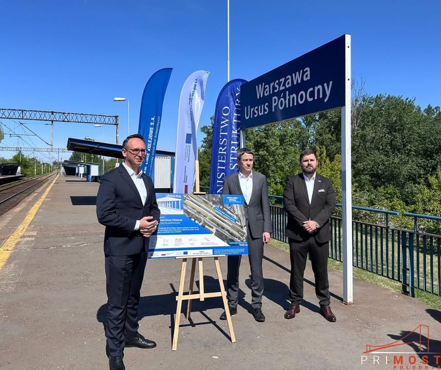 Umowa z PKP PLK na modernizację przystanku Warszawa Ursus Północny