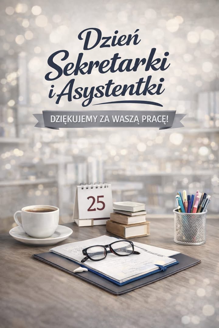 Z okazji Dnia Sekretarki i Asystentki składamy najserdeczniejsze
