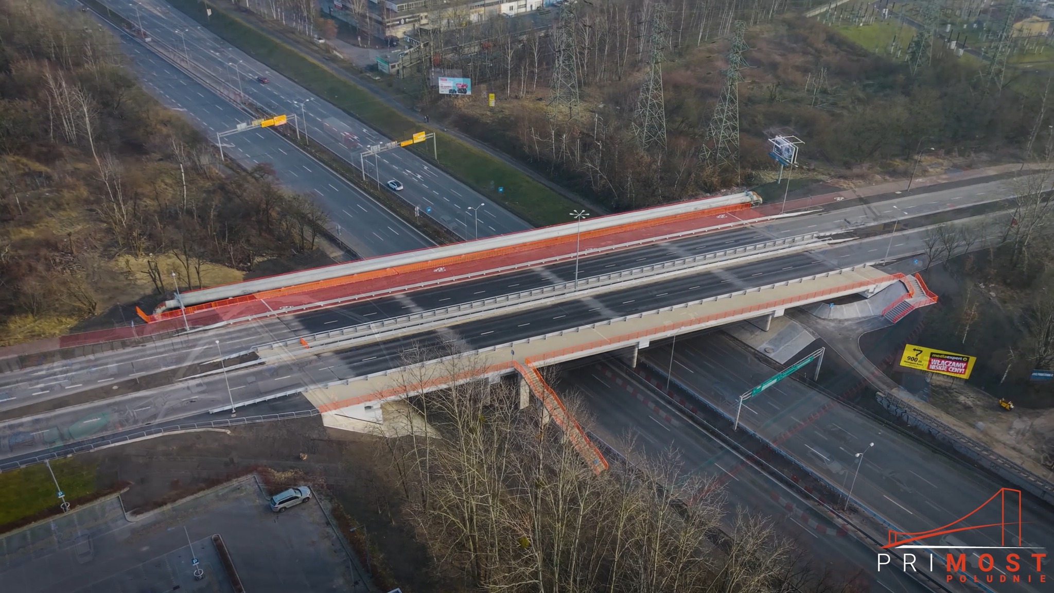 Dwa wiadukty w Katowicach nad S86 – inwestycja oddana do użytku